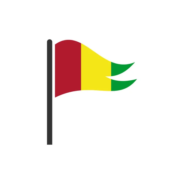 几内亚国旗图标集 几内亚独立日图标集矢量符号集 — 图库矢量图片
