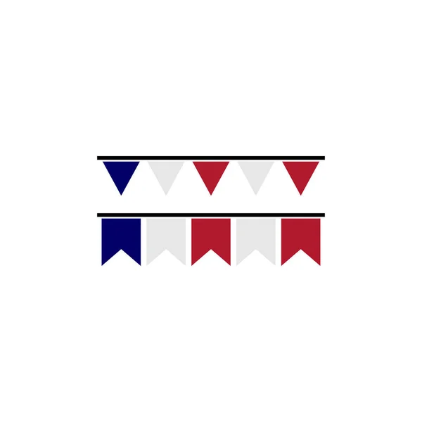 Liberia Steaguri Icon Set Liberia Ziua Independenței Pictograma Set Simbol — Vector de stoc