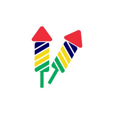 Mauritius bayrak simgesi seti, Mauritius bağımsızlık günü simgesi vektör işareti belirle