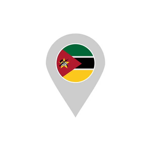 Moçambique Bandeiras Conjunto Ícones Moçambique Independência Dia Ícone Conjunto Vetor —  Vetores de Stock