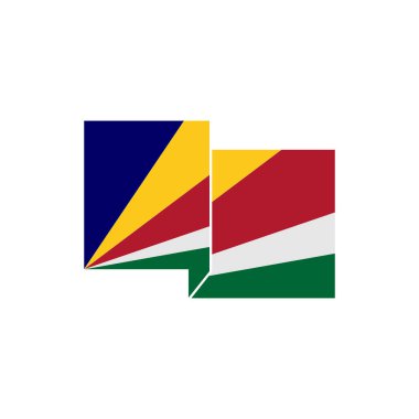 Seyşeller bayrak simgesi seti, Seyşeller 'in bağımsızlık günü simgesi vektör işareti belirle