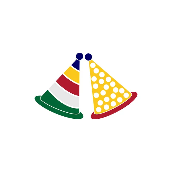 Seychellen Flaggen Icon Set Seychellen Unabhängigkeitstag Icon Set Vektor Zeichen — Stockvektor