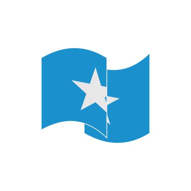 Somali bayrak simgesi seti, Somali bağımsızlık günü simgesi vektör işareti belirle