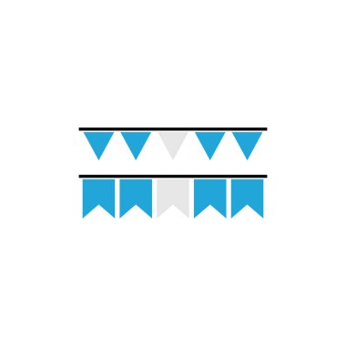 Mikronezya bayrak simgesi seti, Mikronezya bağımsızlık günü simgesi vektör işareti belirle