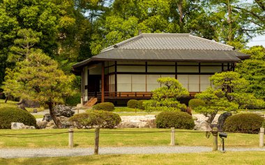 Bahar zamanı Kyoto İmparatorluk Sarayı, Japonya