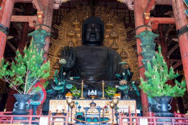 Nara Daibutsu Japonya 'daki en ünlü Buda heykellerinden biridir.