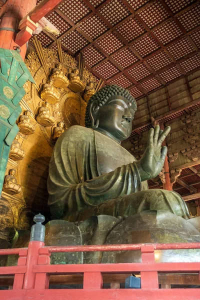 Nara Daibutsu Mest Kända Buddhastatyerna Japan — Stockfoto