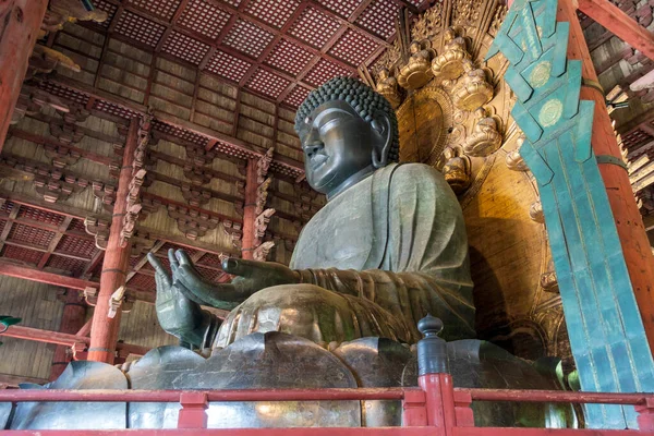 Nara Daibutsu Mest Kända Buddhastatyerna Japan — Stockfoto
