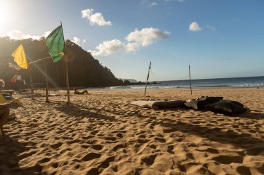 Filipinler 'deki Palawan tropik adaları ve plajları