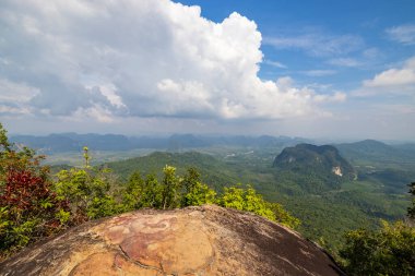 Güney Tayland, Krabi 'deki Ejderha Tepesi Dağı bakış açısı