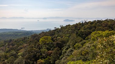 Güney Tayland, Krabi 'deki Ejderha Tepesi Dağı bakış açısı