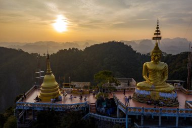 Wat Tham Suea (Kaplan Mağarası Tapınağı) - Krabi, Tayland