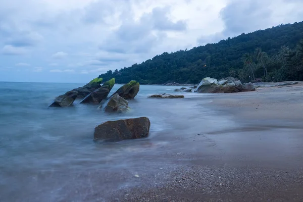 Khanom 'daki Nai Phlao Sahili, Khanom Bölgesi, Nakhon Si Thammarat, Tayland