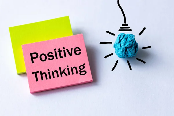 Olumlu Düşünme Iyimser Düşünme Kendine Güven Pozitif Tutum Açık Zihin — Stok fotoğraf