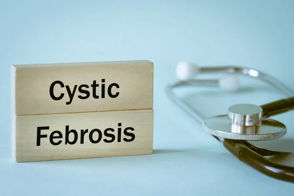 Fibrosis Sistik Bahasa Inggris Cystic Fibrosis Adalah Penyakit Genetik Langka — Stok Foto