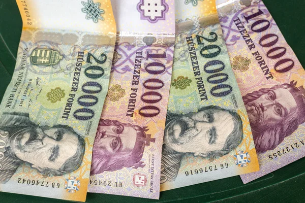 2万フォリント ハンガリーの通貨 東ヨーロッパの通貨 — ストック写真