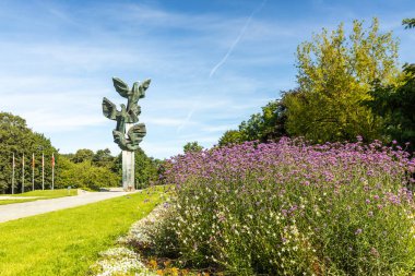 Szczecin 'deki Polonyalıların Anıtı, Jasna Bonia, Szczecin Ağustos 2023 Polonya