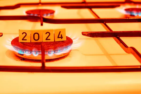 Gas prices in 2024, Rising energy costs in the new year, Energy concept