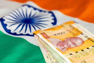 Hindistan, Hindistan bayrağı, ekonomi ve iş konsepti, ekonomik analiz, paranın satın alma gücü