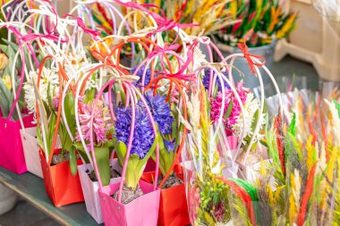 Paskalya süslemeleri, geleneksel Polonya Paskalya Palmiyeleri, Hristiyan bayramları, Slav gelenekleri