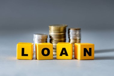 İstediğin her şey için borç alabilirsin. İş konsepti. Bankacılık ve finans. Yatırım desteği. Kapat.