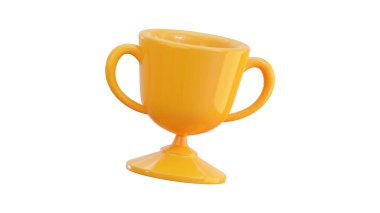 Trophy 3D Illustrations,3D Icons