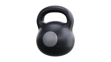 Kettlebell 3D Illustrations, Isolated