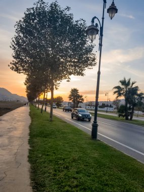 Günbatımı manzarasının güzelliği