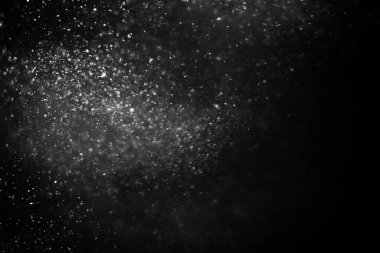 Abstract black background with sparkles and shadows. Fluidity, waves, glitter, fluid, glitter, shimmer. Stars, stardust, space, outer space, comets, placer.