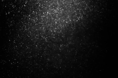 Abstract black background with sparkles and shadows. Fluidity, waves, glitter, fluid, glitter, shimmer. Stars, stardust, space, outer space, comets, placer.