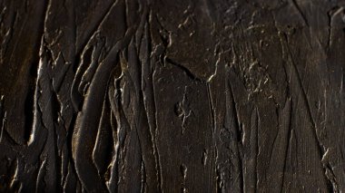 Micro-relief smoky textured spots with golden starry highlight