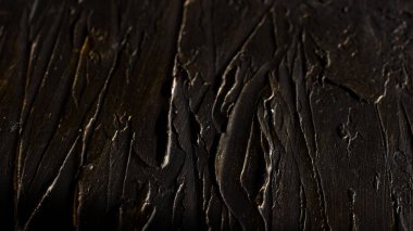 Pattern black textural stripes with golden platin