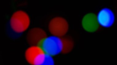 Blurred Illuminated Light Bulb