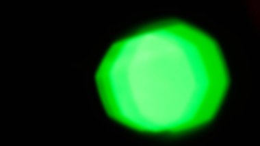 Red and Colorful Circle Bokeh Light