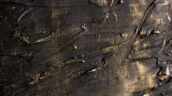 Microtexture black textural stripes with golden plating