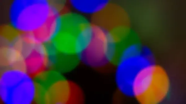 Blurred Illuminated Bulbs Textur 