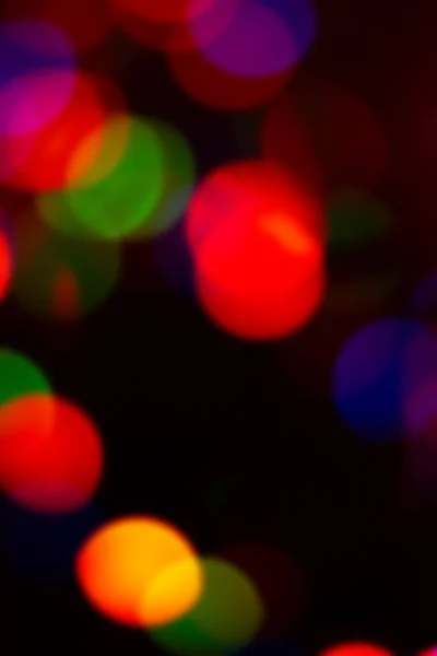 Blurry Christmas Light Displa