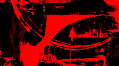 Abstract red and black background. Circles, lines, waves, stripes, strokes, paints, canvas. Canvas. Ukraine, war, colors. Bicolor. Passion, sex, blood, murder, crime, affect.
