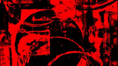 Abstract red and black background. Circles, lines, waves, stripes, strokes, paints, canvas. Canvas. Ukraine, war, colors. Bicolor. Passion, sex, blood, murder, crime, affect.