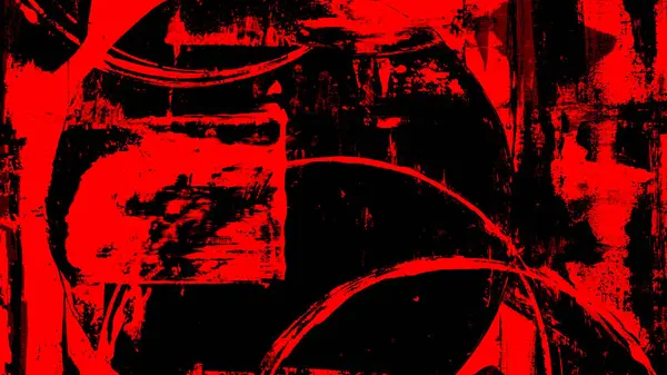 Abstract red and black background. Circles, lines, waves, stripes, strokes, paints, canvas. Canvas. Ukraine, war, colors. Bicolor. Passion, sex, blood, murder, crime, affect.