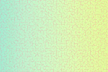 Blue, green pastel background with geometric lines in the form of rectangles and squares.