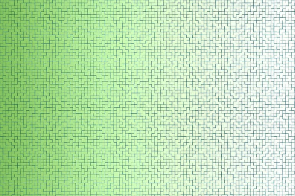Green background with geometric lines in the form of rectangles and squares.