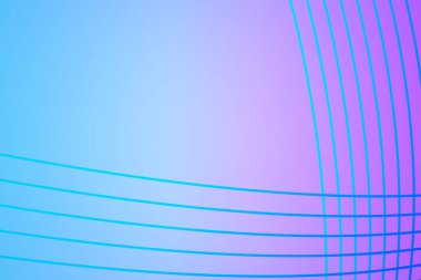 Colored background with flying waves geometric lines.