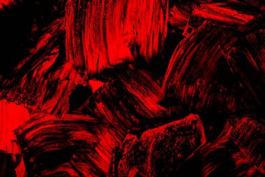 Rough strokes with a spatula. Plaster, painting. Gypsum, cement, wall. View. Substrate, under For an inscription. Grey, black and white.