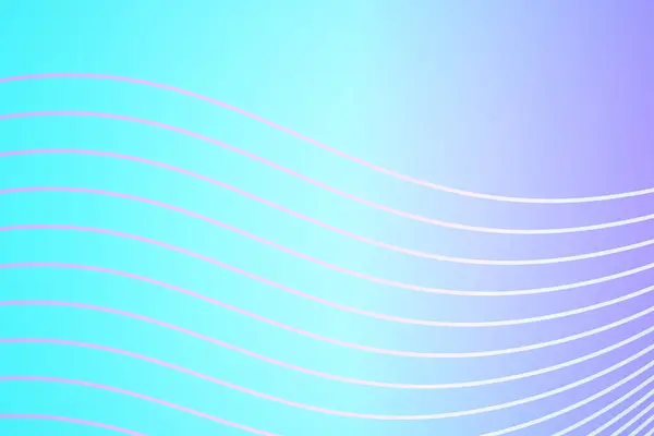 Colored background with flying waves geometric lines.