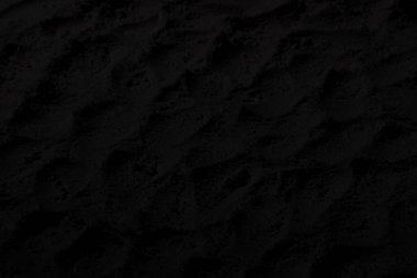 Sülfür tozu, toprak, gölgeler, doku. Derin karanlıktan soyut korkuya, koyu renk soyut doku arka plan, koyu beton zemin veya eski grunge arka plan.