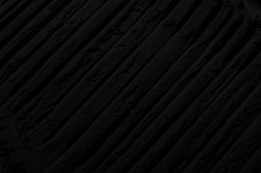 Sülfür tozu, toprak, gölgeler, doku. Derin karanlıktan soyut korkuya, koyu renk soyut doku arka plan, koyu beton zemin veya eski grunge arka plan.