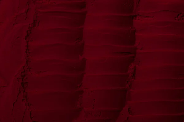 Πούδρα Ρουζ Σκιά Ματιών Κόκκινο Κορεσμένο Σκούρο Κόκκινο Φόντο Ρετρό — Φωτογραφία Αρχείου