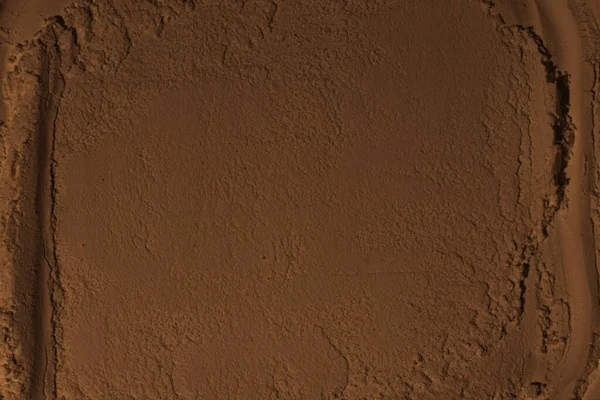 Поверхня Піску Глини Землі Колісні Вентилятори Шини Кратери Депресії Опуклості — стокове фото