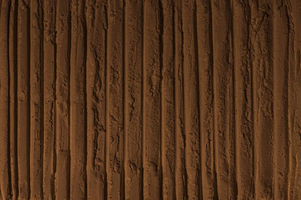 Superficie Sabbia Argilla Terra Ammaccature Delle Ruote Segni Pneumatici Crateri — Foto Stock